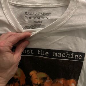 Rage Against the Machine concert tour shirt